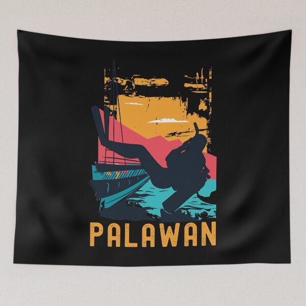 Item preview, Palawan Philippines Scuba Diving designed and sold by Hoiho Adventure Shirts.
