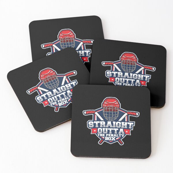 Item preview, Straight Outta The Penalty Box Funny Ice Hockey Player Sport designed and sold by DoSt-997.