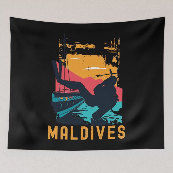 Artikelvorschau, Malediven Tauchen im Indischen Ozean entworfen und verkauft von Hoiho Adventure Shirts.