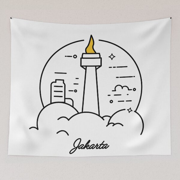 Item preview, Jakarta designed and sold by mnmlstID.