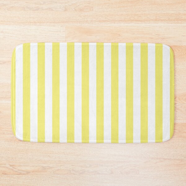 Item preview, Small YELLOW and WHITE Vertical Stripes designed and sold by RachelMacht.