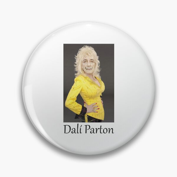 Item preview, Dolly Parton Salvador Dali Parton design bumper sticker designed and sold by cangurojoe.