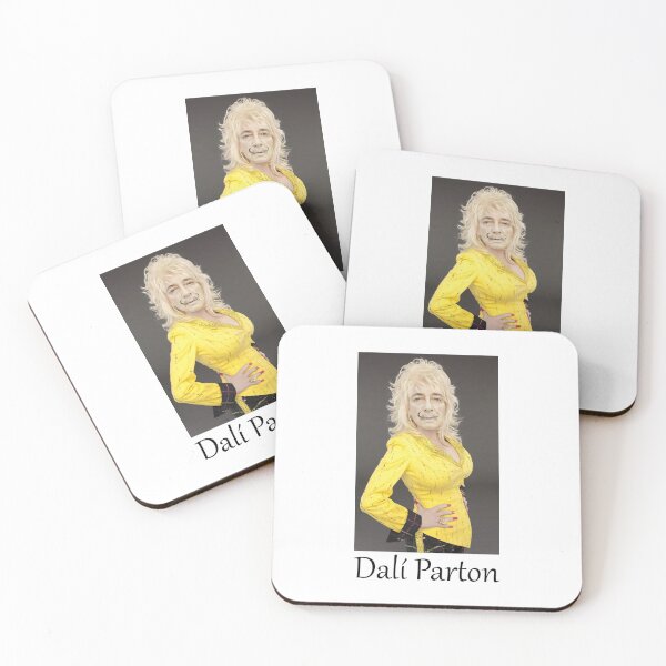 Item preview, Dolly Parton Salvador Dali Parton design bumper sticker designed and sold by cangurojoe.