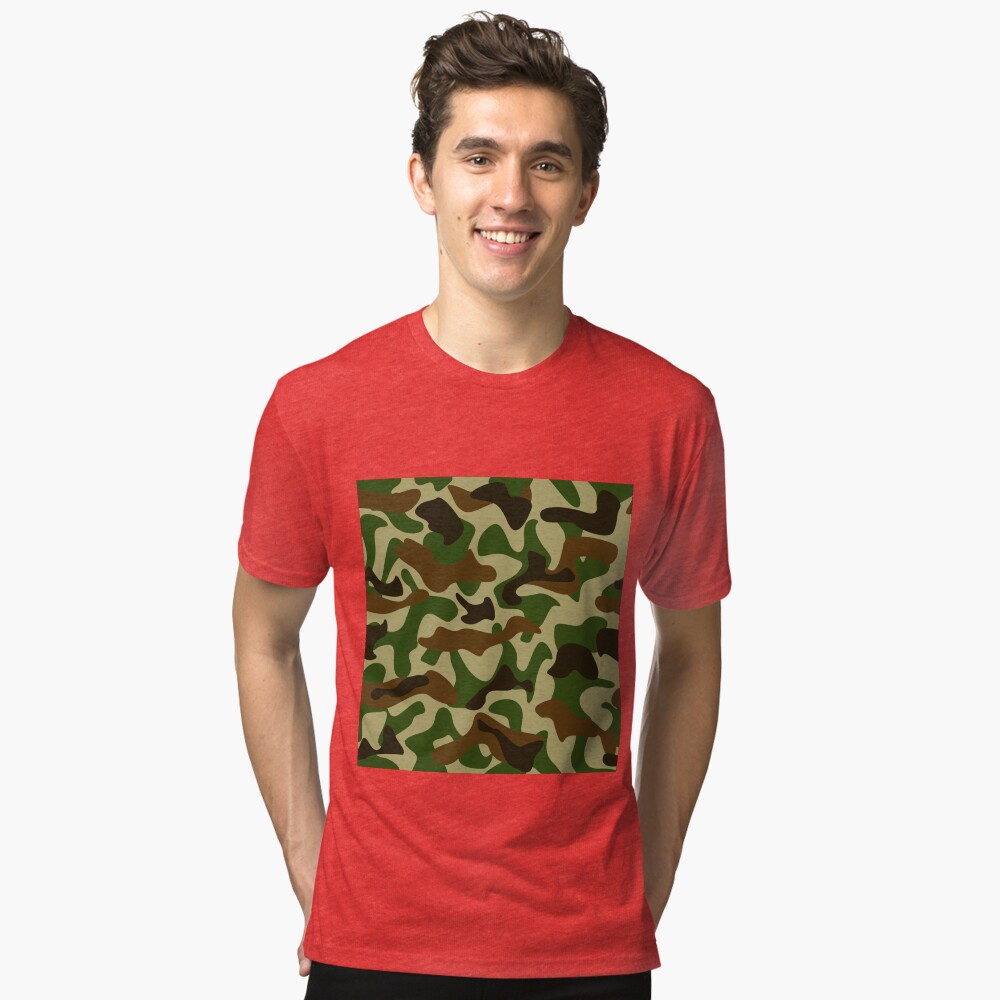 Camouflage Tri-blend T-Shirt