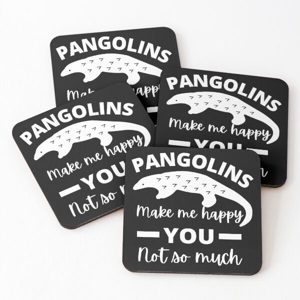 Item preview, Pangolins Make Me Happy You not so Much, Save The Pangolins designed and sold by Shop signer.