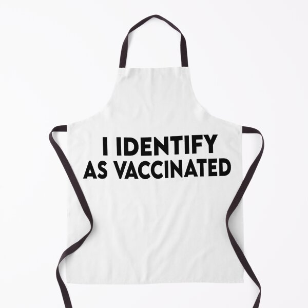 Item preview, I IDENTIFY AS VACCINATED, Retro, designed and sold by Heddar Badreddine.