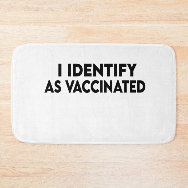 Item preview, I IDENTIFY AS VACCINATED, Retro,  designed and sold by Heddar Badreddine.