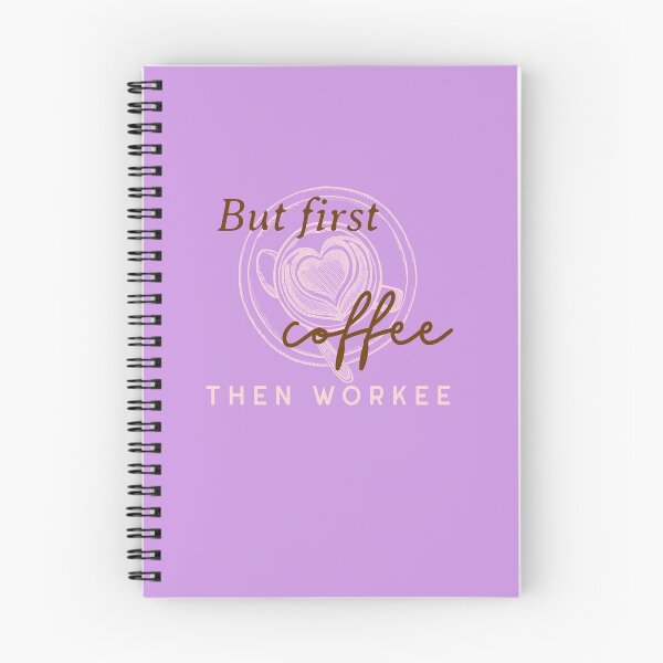 Item preview, But first coffee but then work designed and sold by JellyAF.