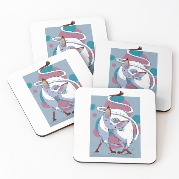 Item preview, White cat designed and sold by Ezu-Ilustracion.