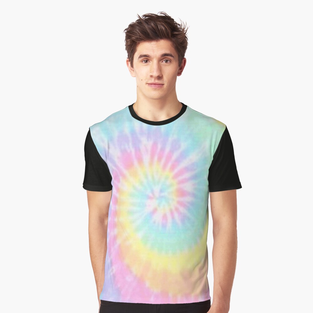 Tie Dye Texture Graphic T-Shirt