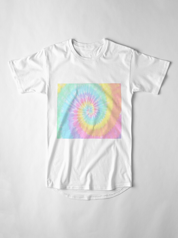 Alternate view of Tie Dye Texture Long T-Shirt