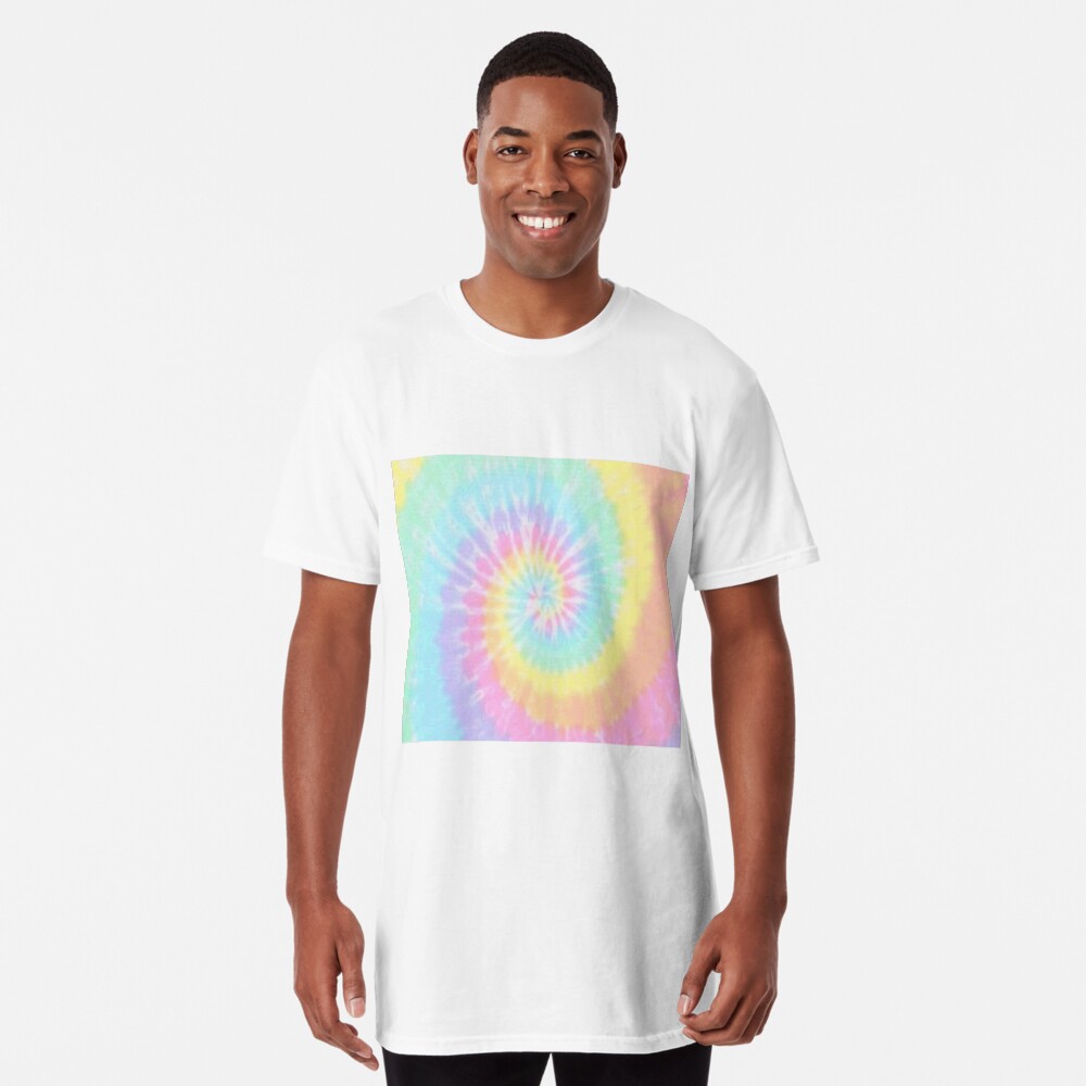 Tie Dye Texture Long T-Shirt