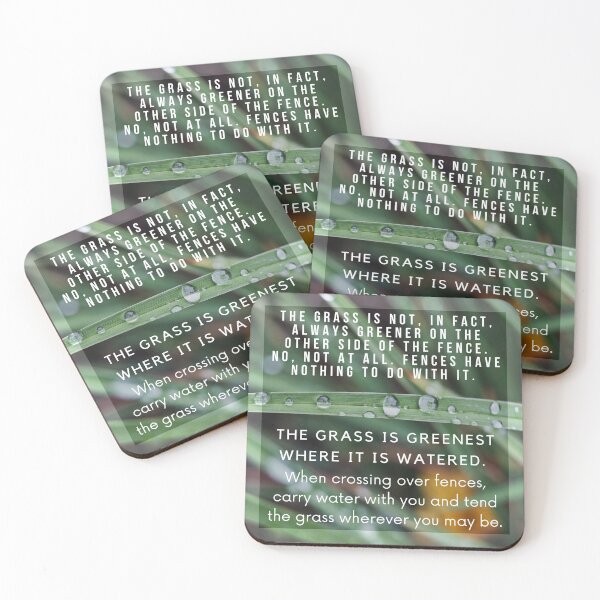 Item preview, Water Droplet Quotation (Robert Fulghum) designed and sold by Rachel Jeffrey.