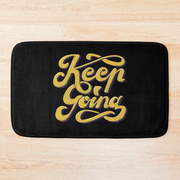 Item preview, Keep going hand lettering designed and sold by ampheebian.