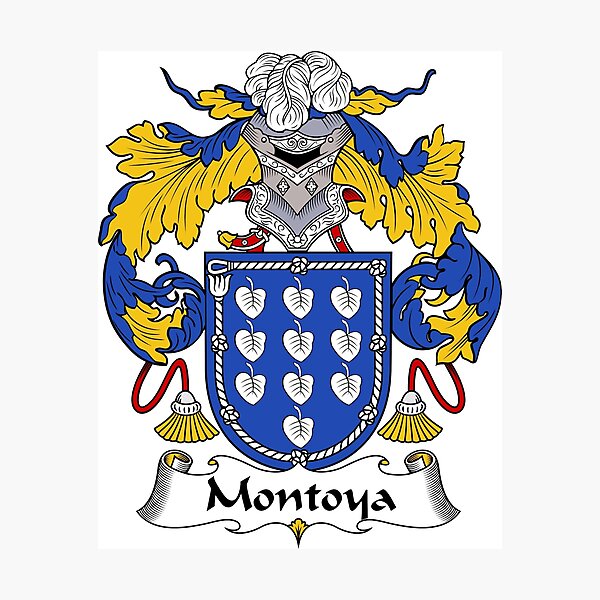 “Montoya Coat of Arms/Family Crest” Photographic Print by carpediem6655