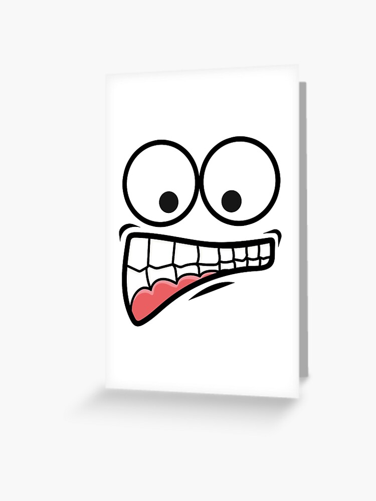 Mood Scared Face Sticker for Sale by Meliafroggy