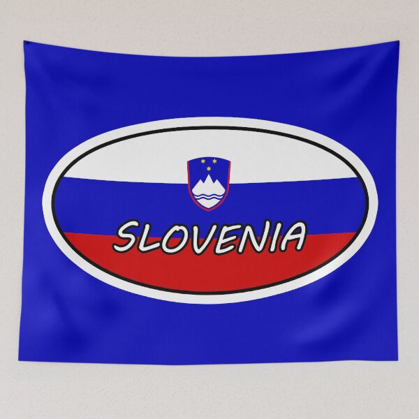 Item preview, Slovenia Civil Flag Gifts, Masks, Stickers & Products (GF) designed and sold by mpodger.