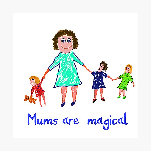 Item preview, Mums are Magical - mumlife designed and sold by Danicus666.