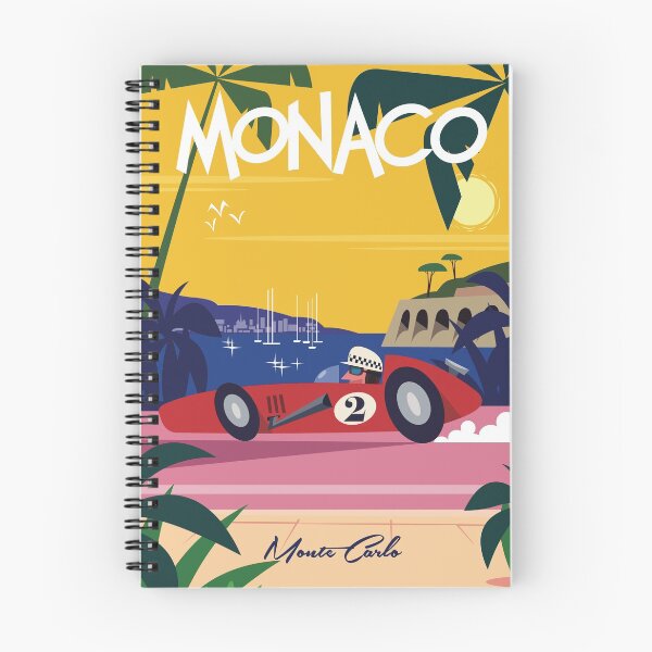 Item preview, Monaco Racing poster designed and sold by GAGodel.