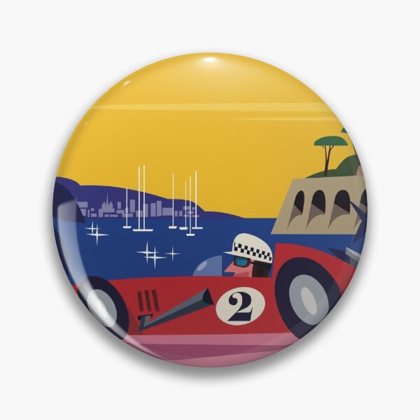 Item preview, Monaco Racing poster designed and sold by GAGodel.