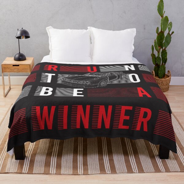 Item preview, Retro sportcar "Run To Be A Winner" designed and sold by MonKeeMAMA.
