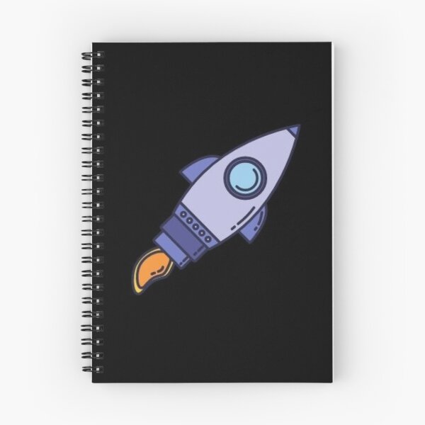 Item preview, Rocket picture in Black bg designed and sold by JHiba.