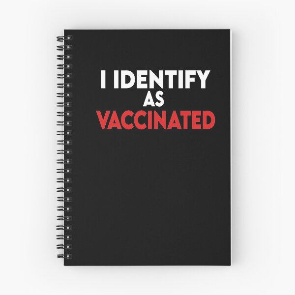 Item preview, I IDENTIFY AS VACCINATED, Retro,  designed and sold by Heddar Badreddine.