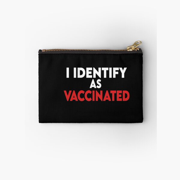 Item preview, I IDENTIFY AS VACCINATED, Retro,  designed and sold by Heddar Badreddine.