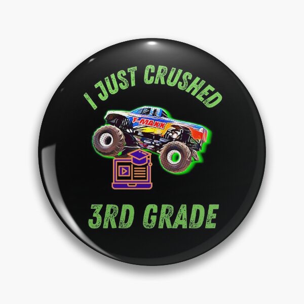Item preview, I Just Crushed 3rd Grade  designed and sold by WoodburyLake.