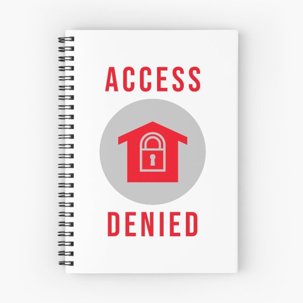 Item preview, Access Denied red lock designed and sold by svanaerschot.