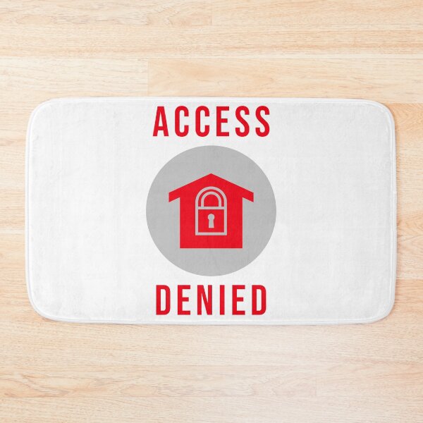 Item preview, Access Denied red lock designed and sold by svanaerschot.