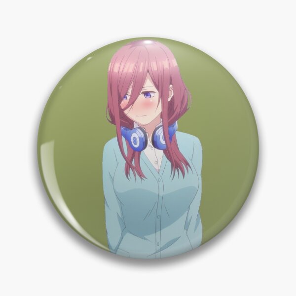 Miku Nakano, Quintessential Quintuplets, Anime Waifu, 5-toubun no Hanayome,  Nino Art Board Print for Sale by boutique shop