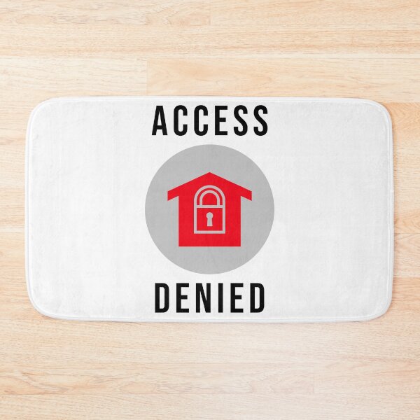 Item preview, Access Denied red lock designed and sold by svanaerschot.