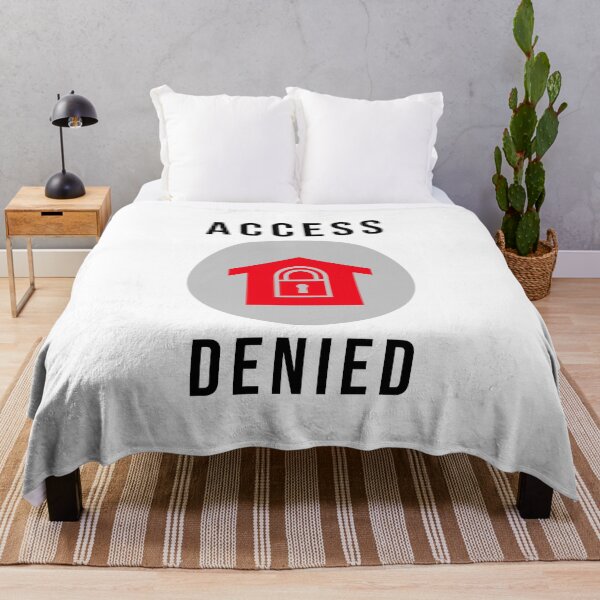 Item preview, Access Denied red lock designed and sold by svanaerschot.