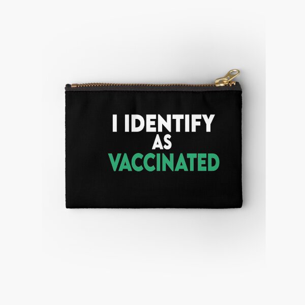 Item preview, I IDENTIFY AS VACCINATED, Retro,  designed and sold by Heddar Badreddine.