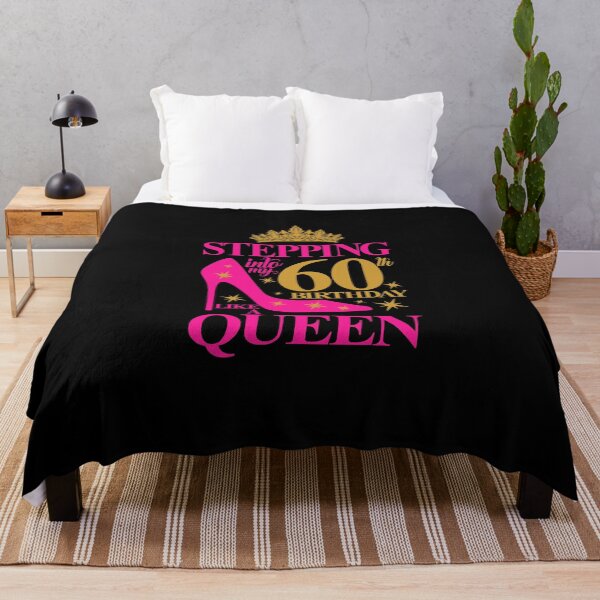 Item preview, Stepping into my 60th Birthday like a queen.  designed and sold by iclipart.