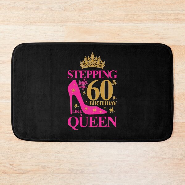 Item preview, Stepping into my 60th Birthday like a queen.  designed and sold by iclipart.