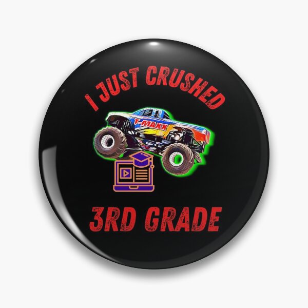 Item preview, I Just Crushed 3rd Grade  designed and sold by WoodburyLake.