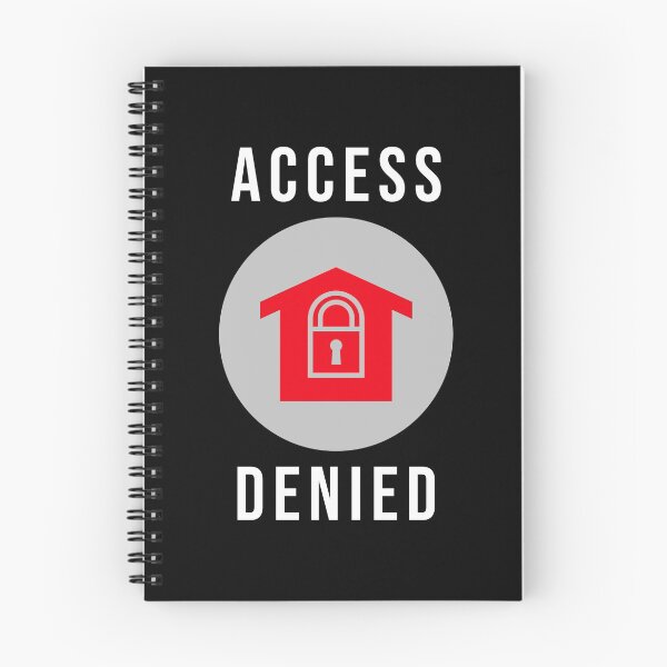 Item preview, Access Denied red lock designed and sold by svanaerschot.