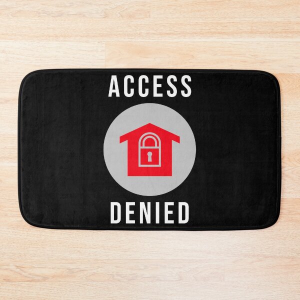 Item preview, Access Denied red lock designed and sold by svanaerschot.