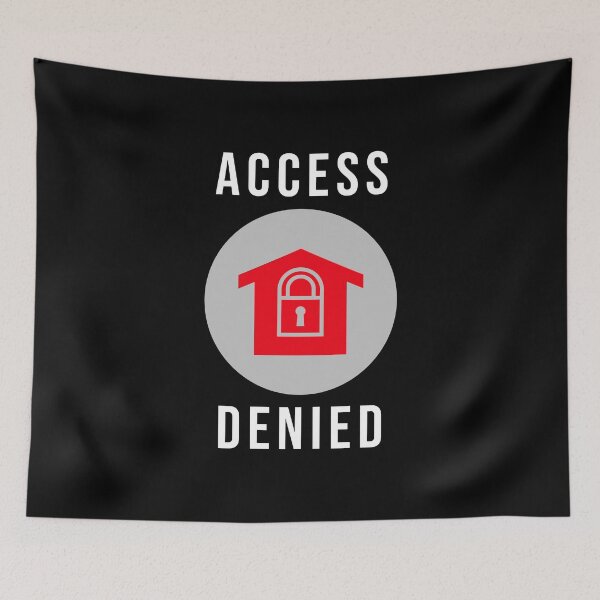 Item preview, Access Denied red lock designed and sold by svanaerschot.