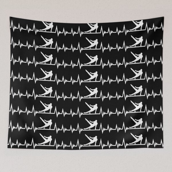 Item preview, Gymnastics EKG heartbeat, men's gymnastics pulse designed and sold by claudiasartwork.
