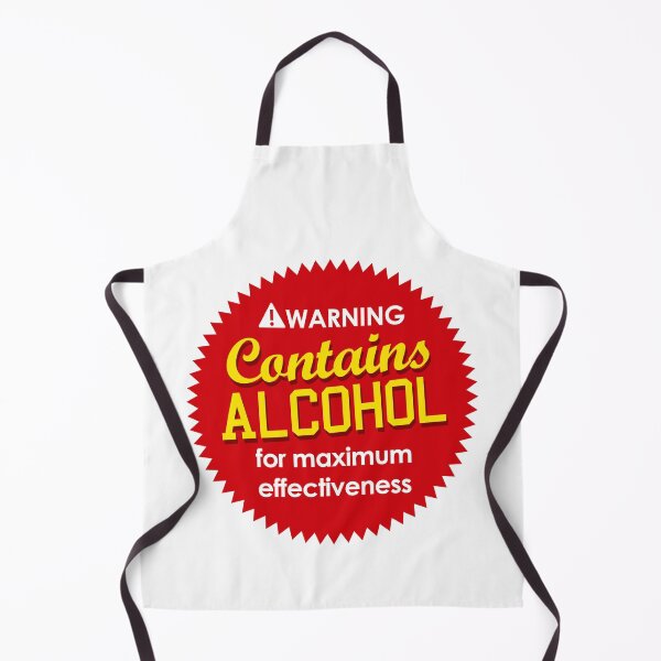 Item preview, Warning Contains Alcohol designed and sold by PapaBujuGaming.