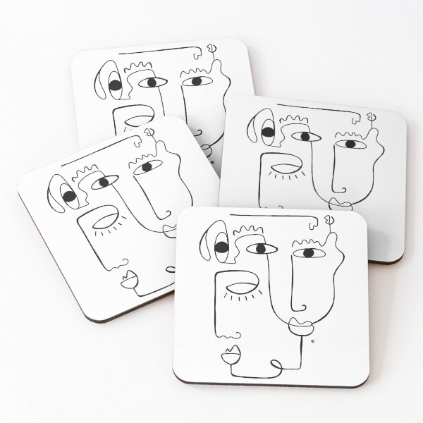 Item preview,  Abstract Faces designed and sold by Tinteria.