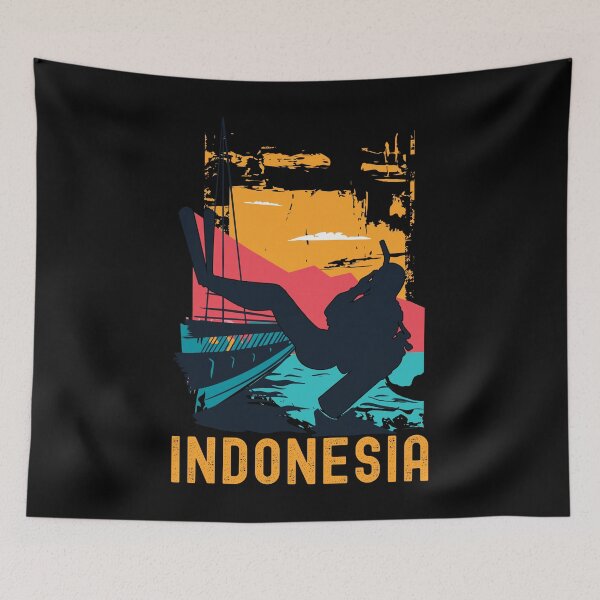Item preview, Indonesia Scuba Diving designed and sold by Hoiho Adventure Shirts.