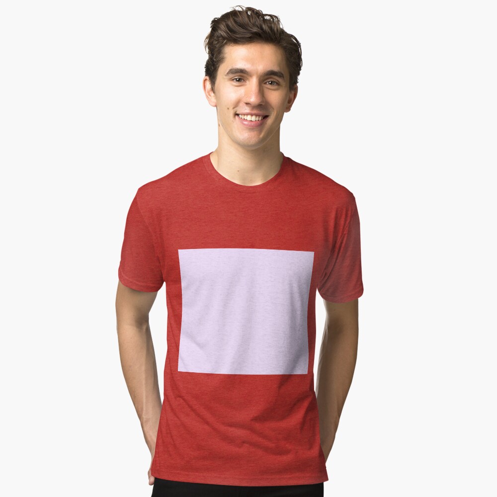 Lilac Color Tri-blend T-Shirt