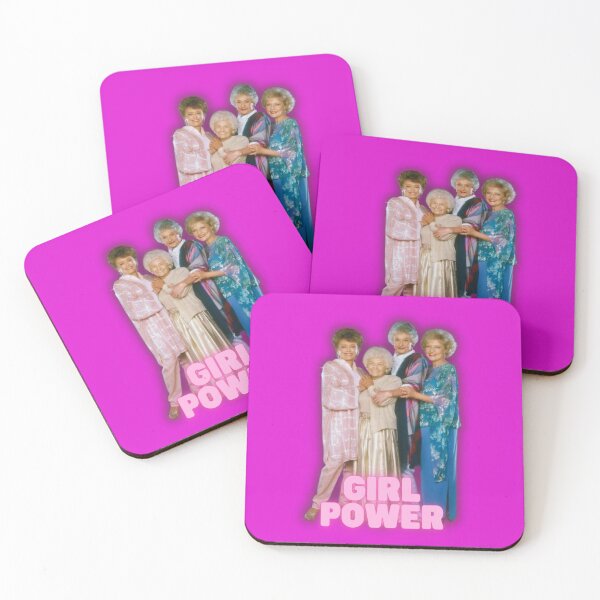Golden Girls Girl Power Coasters (Set of 4)