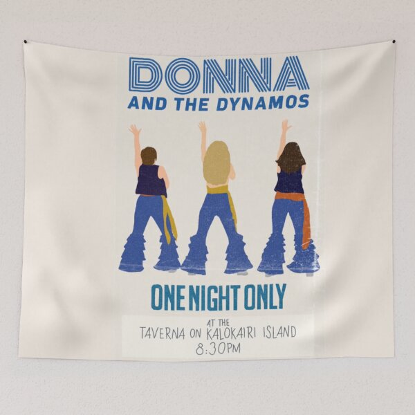 Item preview, Donna And The Dynamos Poster designed and sold by AMLB2020.