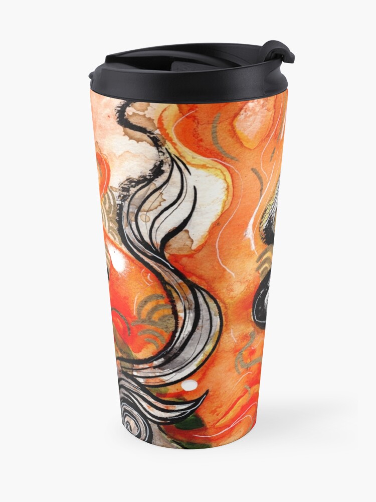Alternate view of Okami Amaterasu Travel Coffee Mug
