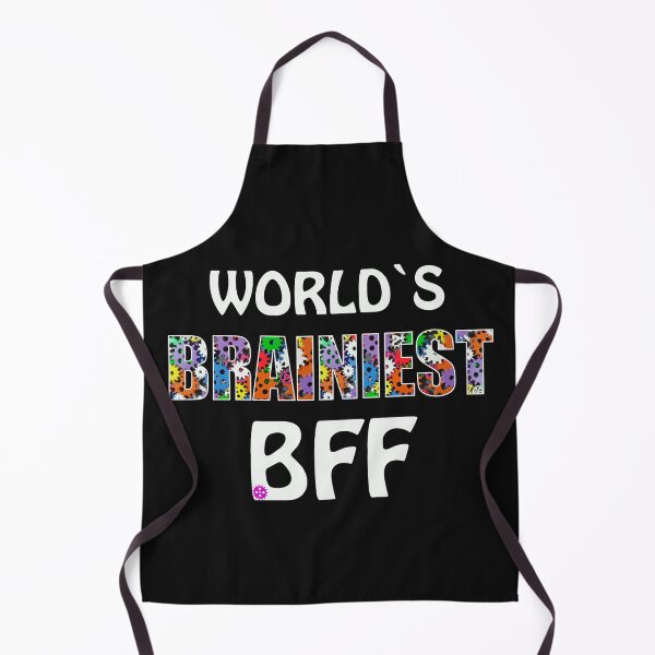Item preview, Worlds Brainiest BFF Smart Clever Brain Intelligent Best Friend Forever Pal Gift designed and sold by TheAplus.